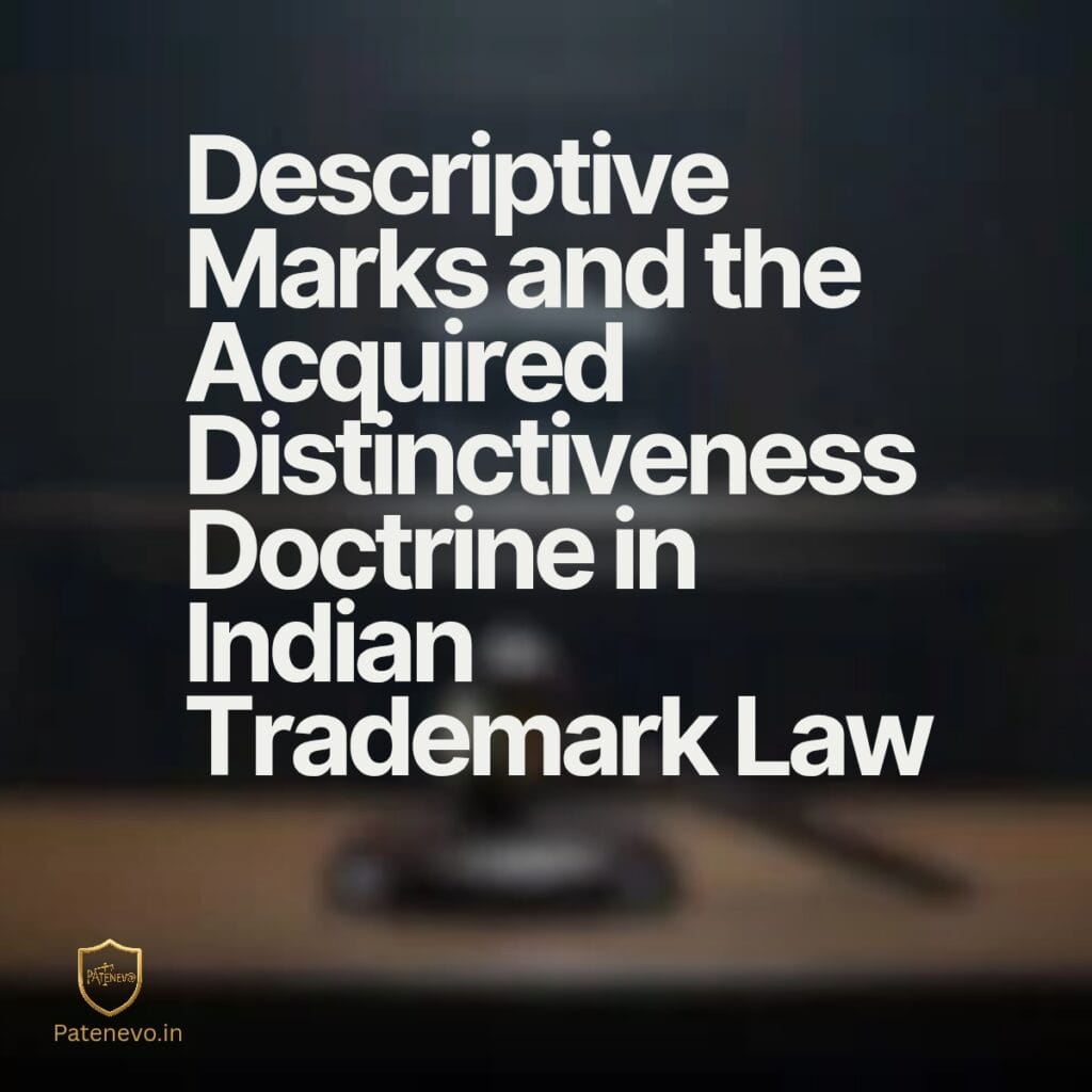Descriptive Marks and the Acquired Distinctiveness