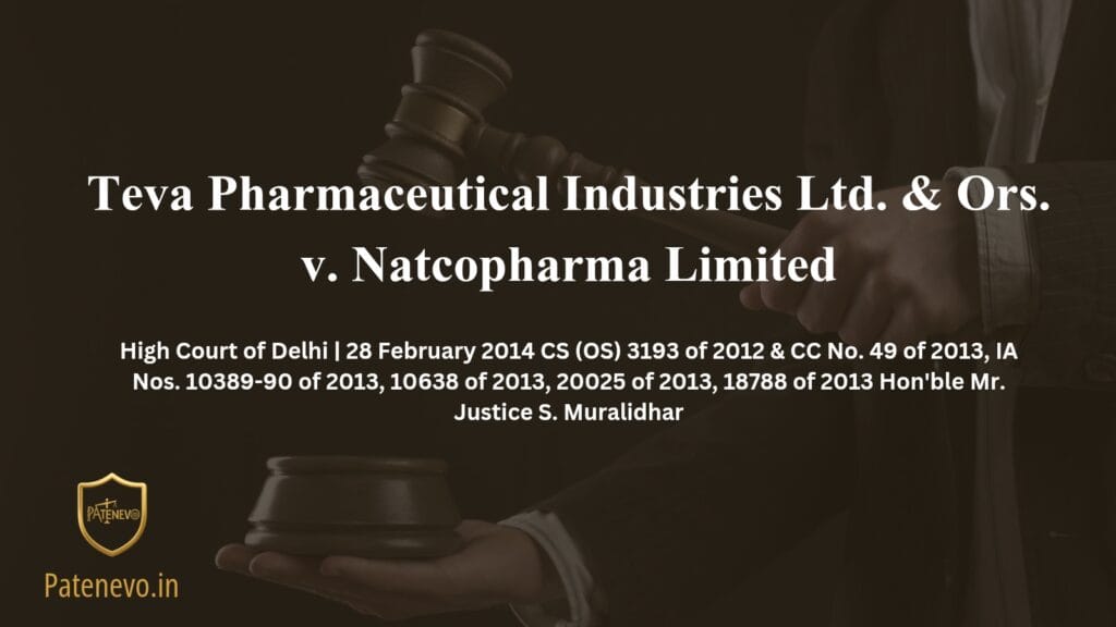 Teva Pharmaceutical Industries Ltd. & Ors.